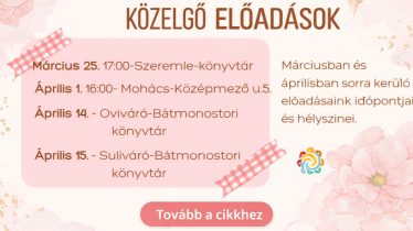 közelgő előadások 2026.03-04
